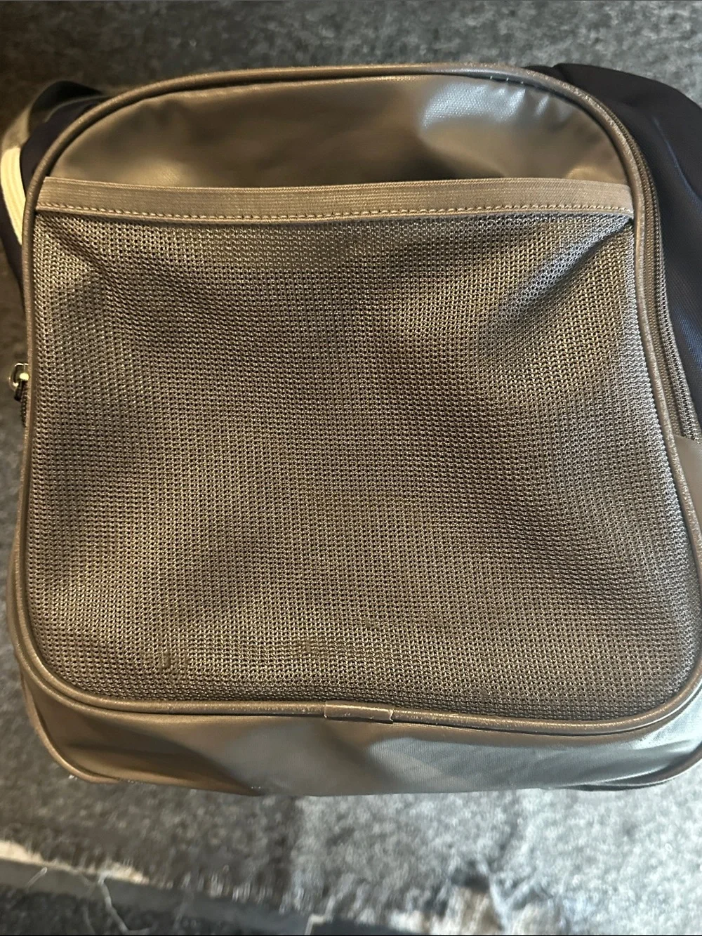 Under Armour Navy and Gray Storm1 Duffel - Men's Carry Bag